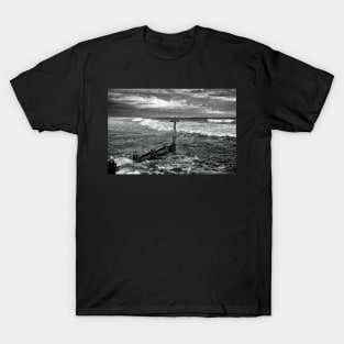 Looking North from Seaton Sluice Harbour T-Shirt